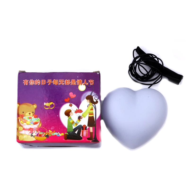 Heart Light (Red Color) Magic Tricks Appearing Lighting Stage Close Up Party Gimmick Props Lovely Comedy Accessories G8116