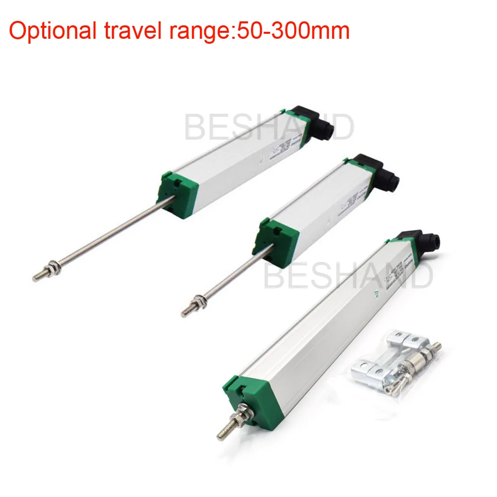 50-300mm Travel Stroke Linear Position Sensors Linear Displacement Transducer  Electronic Scale for Injection Molding Machine