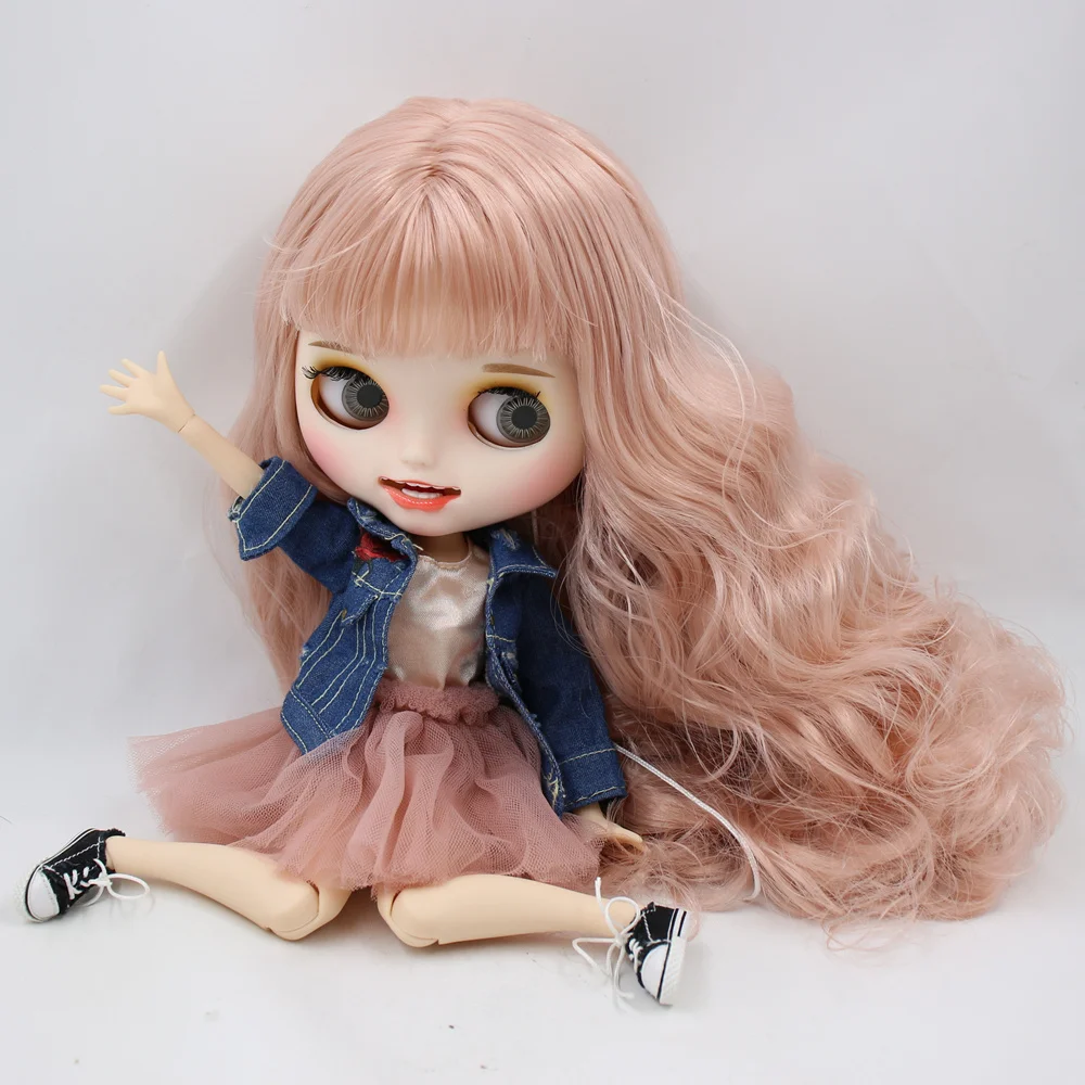 ICY DBS Blyth ตุ๊กตา CUSTMIZED Carvd ริมฝีปากฟัน Matte Face Joint Body ขาย1/6 BJD Neo Azone