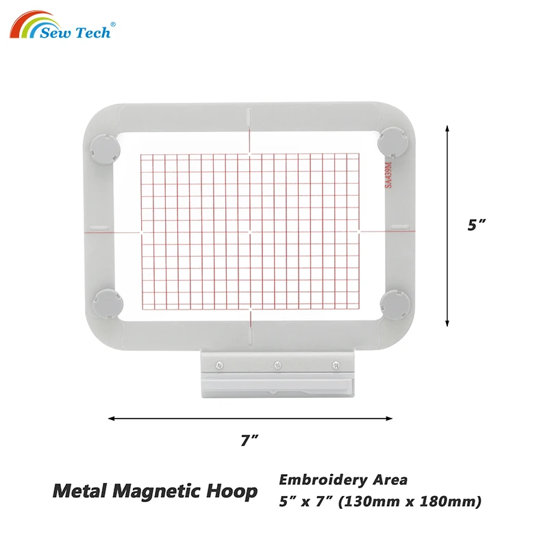 Sew Tech Sewing and Embroidery SA439M Metal Magnetic Hoop for Brother NQ1600E NQ1400E NQ3600D Baby Lock Solaris Machine Frame