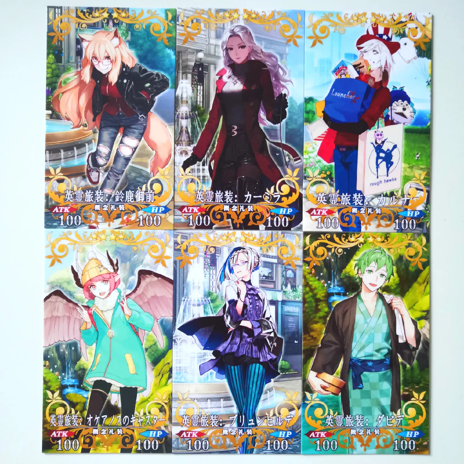 39 pz/set Fate/grande ordine FGO giocattoli Hobby Hobby collezionismo collezione di giochi carte Anime