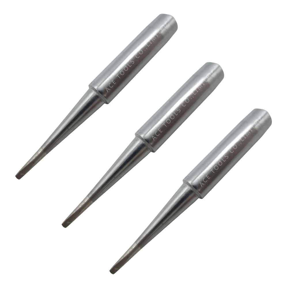 Ponta de solda 900m-t-1.2ld cinzel 1.2mm para hakko 936 907 milwaukee M12SI-0 radio shack 64-053 yihua 936 x-tronics 3020 bit de ferro