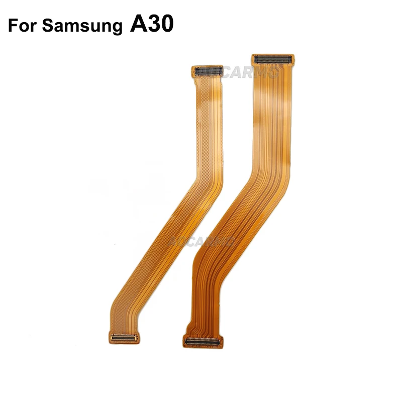 Aocarmo For Samsung Galaxy A20 A30 A50 LCD Screen Main Board Connector Motherboard Connection Flex Cable Replacement Part