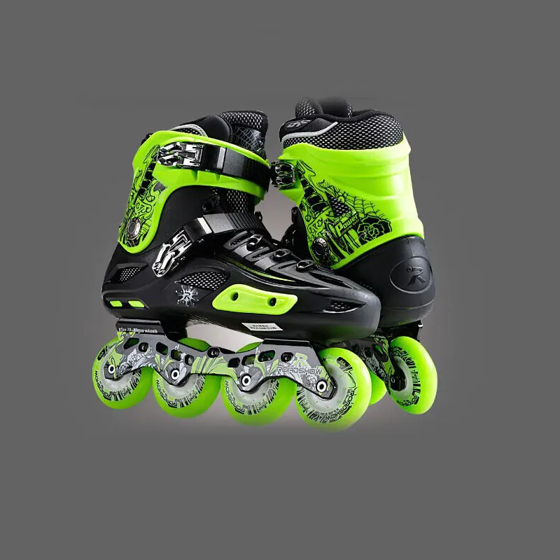 Professionales Road Show RX4 Rolschaatsen Vier Wiel Skates Inline Skates Ijshockey Schaatsen Voor Adulto