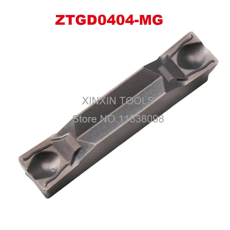 

ZCC CT ZTGD0404-MG YBG202 ZTGD 0404 MG 4mm 10pcs Original ZCCCT Inserts Grooving Turning Tool Lathe Cutter Tools Carbide Inserts