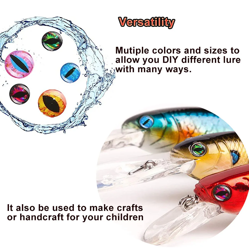 ESFISHING MIX Ojos de pesca 3-10mm para montar moscas y vinilos - imagen 5