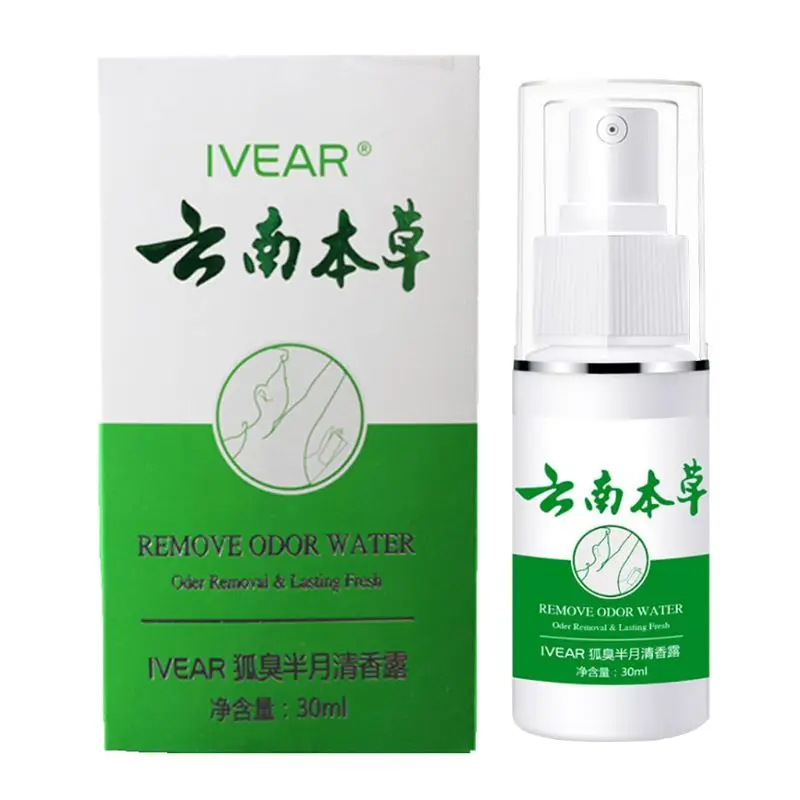 30ml 냄새 제거제 스프레이 겨드랑이 겨드랑이 냄새 제거 리프레쉬 바디 데오도란트 로션 리퀴드 여름 땀 여성 남성 용품