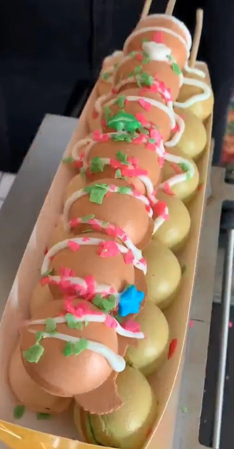 3 uds cuerdas comerciales eléctricas antiadherentes forma redonda máquina para hacer gofres de huevo recubiertas de azúcar en forma de Haws equipo para hornear gofres