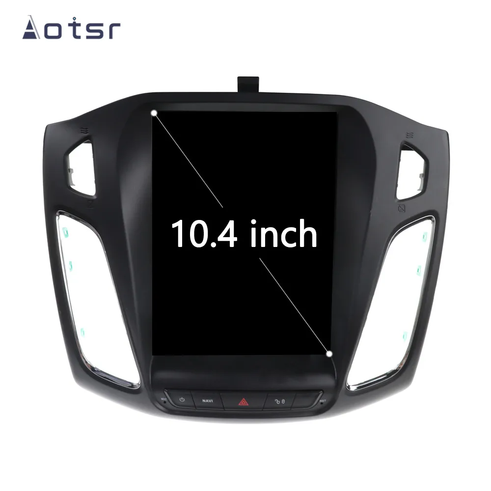 Aotsr Android 9.0 Tesla Car No DVD Player GPS Navigation For Ford Focus 2012-2018 Auto navigation stereo headunit multimedia