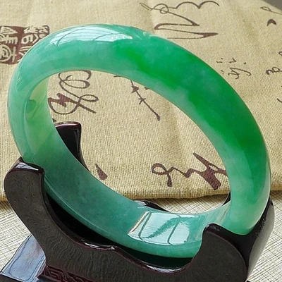 

Zheru ювелирное изделие из натуральной Бирмы jadeite 54-64 мм зеленый браслет элегантное ювелирное изделие принцессы лучший подарок