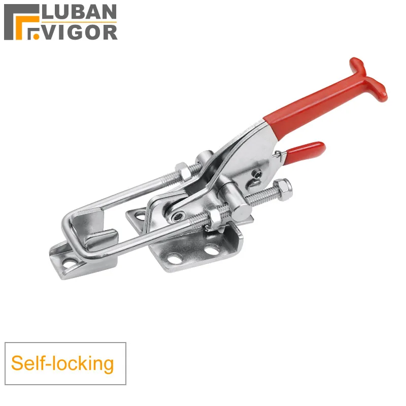 New product Fast presser Horizontal fixture with self-locking safety switch more secure more durable lock bolt Fixed clamp