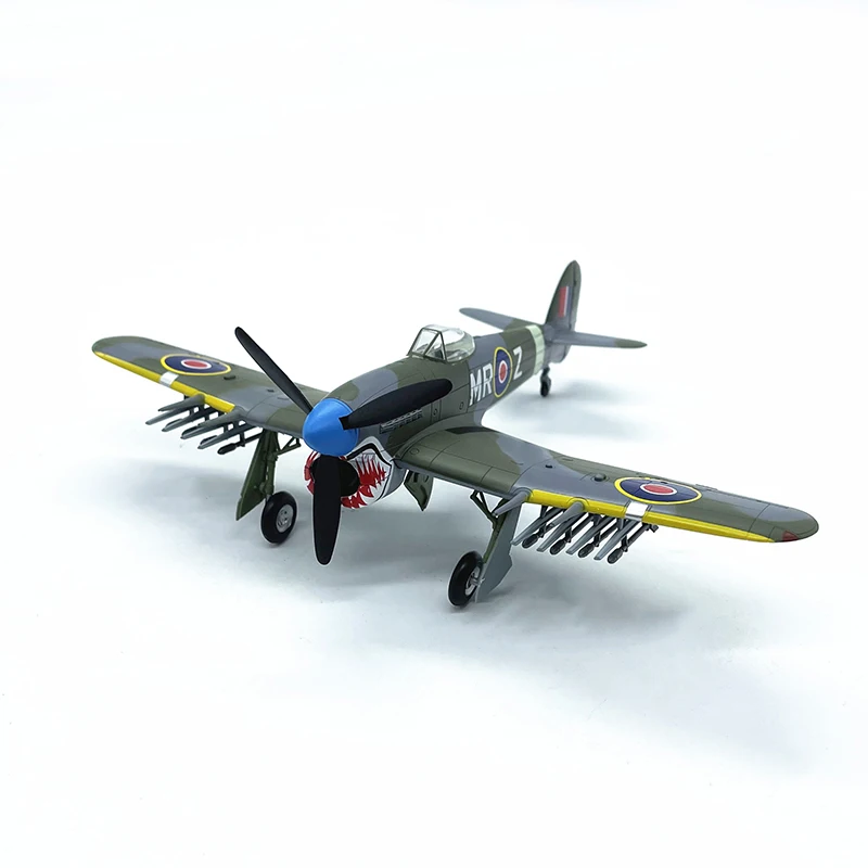 1:72  British Typhoon MK.1B Fighter Aircraft Simulation  Finished Model Desktop Decorations Collectible Gift