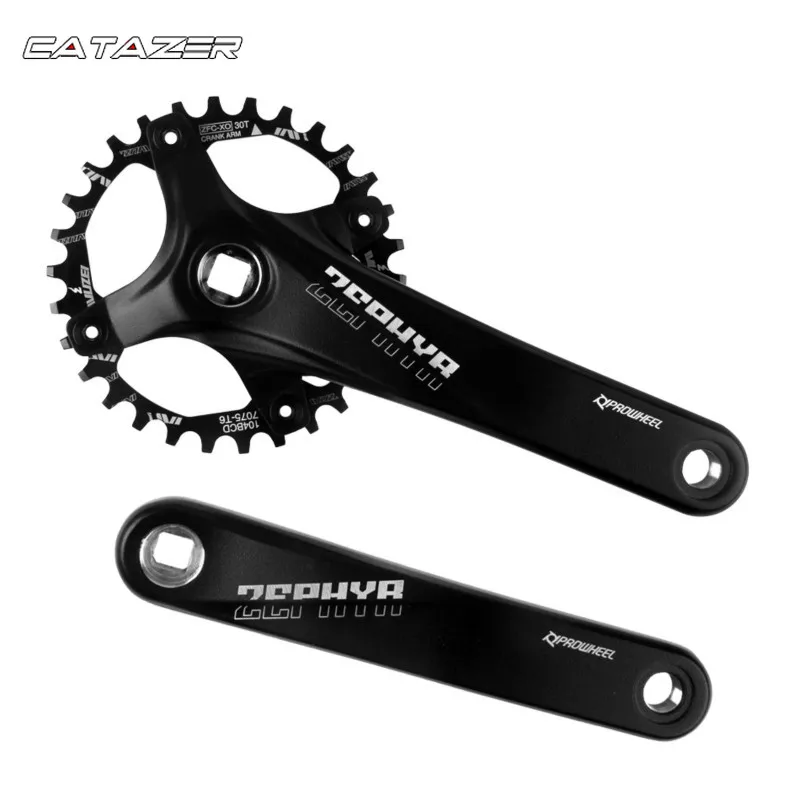 

Bicycle Crank 04BCD MTB Bike Square Hole 170mm 175mm Crank 32T 34T 36T 38T Round Narrow Wide Sprockets with Chain Ring