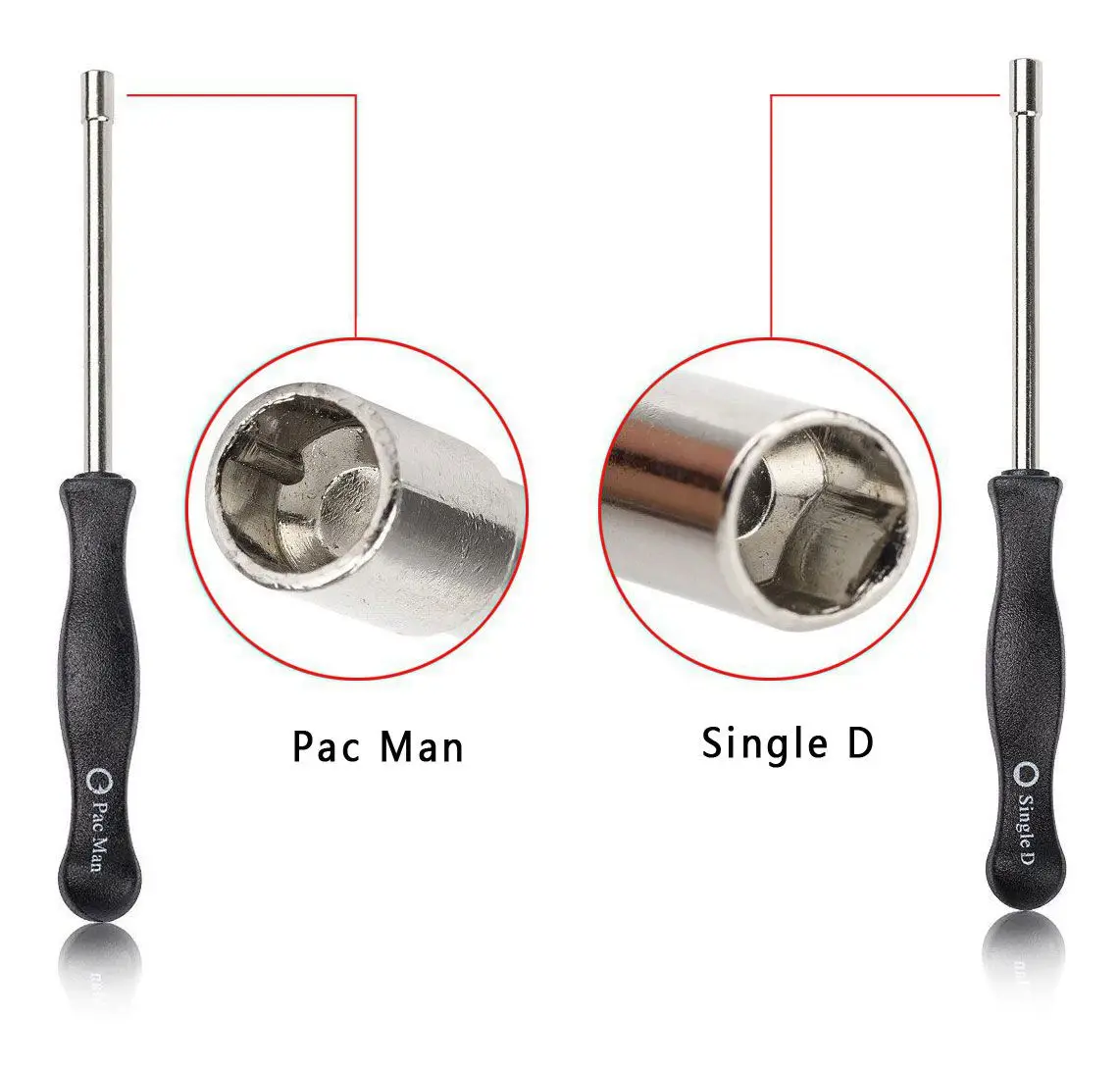 Carburetor carb Adjusting hand Tool Pac Man Double D Hexagon Hex Socket Screwdriver Driver Chainsaw Speed Adjustment Repair Tool view 2