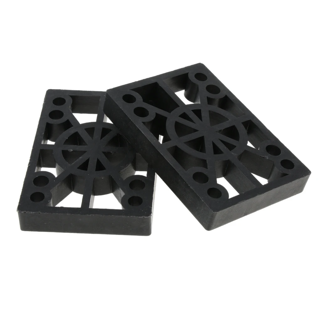 2Pcs 12Mm Thickenสเก็ตบอร์ดLongboard Shock Absorbing Pads Risersสเก็ตอุปกรณ์เสริมDropshipping