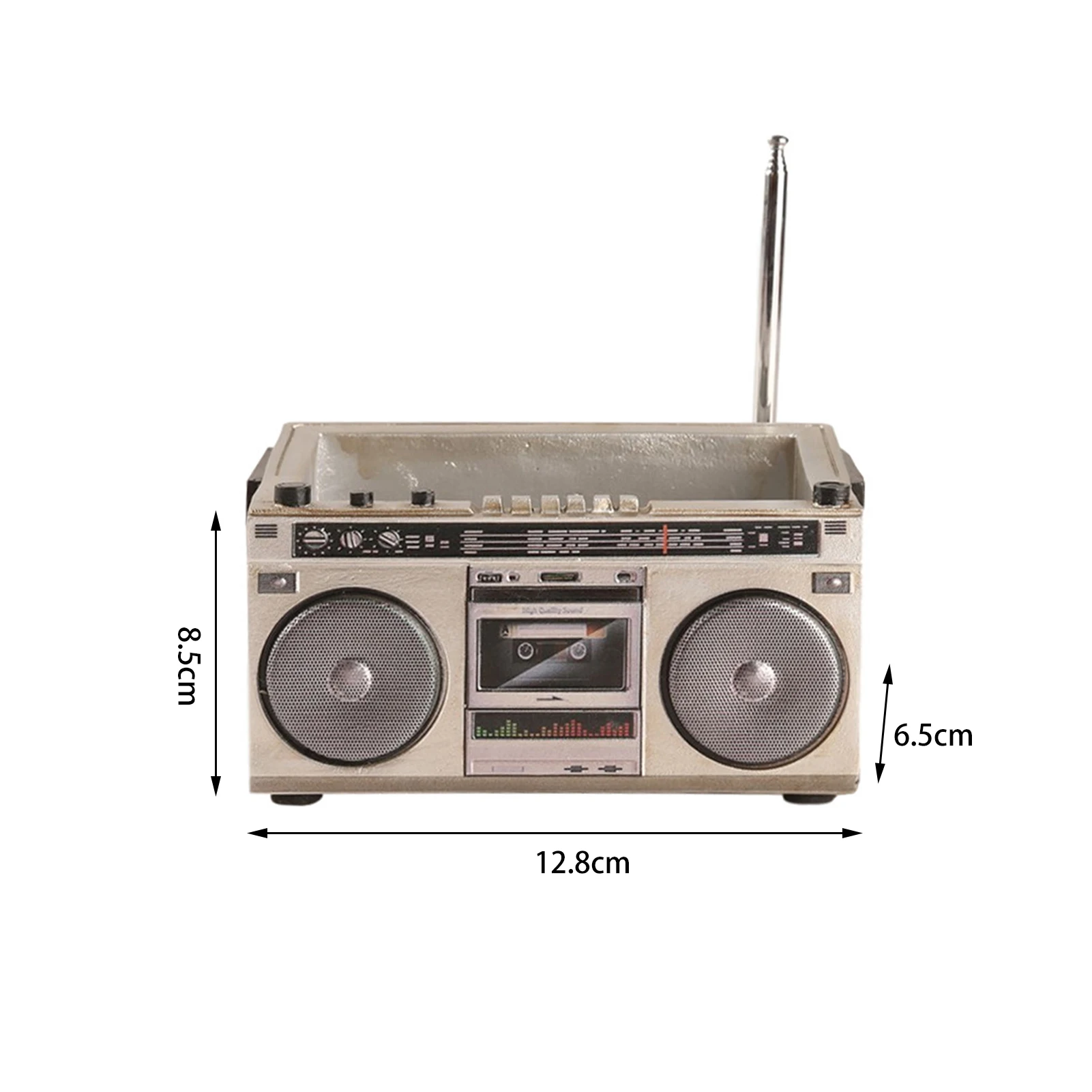 1 sztuk Retro Radio doniczka telewizja Walkman kształt ozdoby soczysty kwiat garnki dla domu ogród dekoracja balkonowa