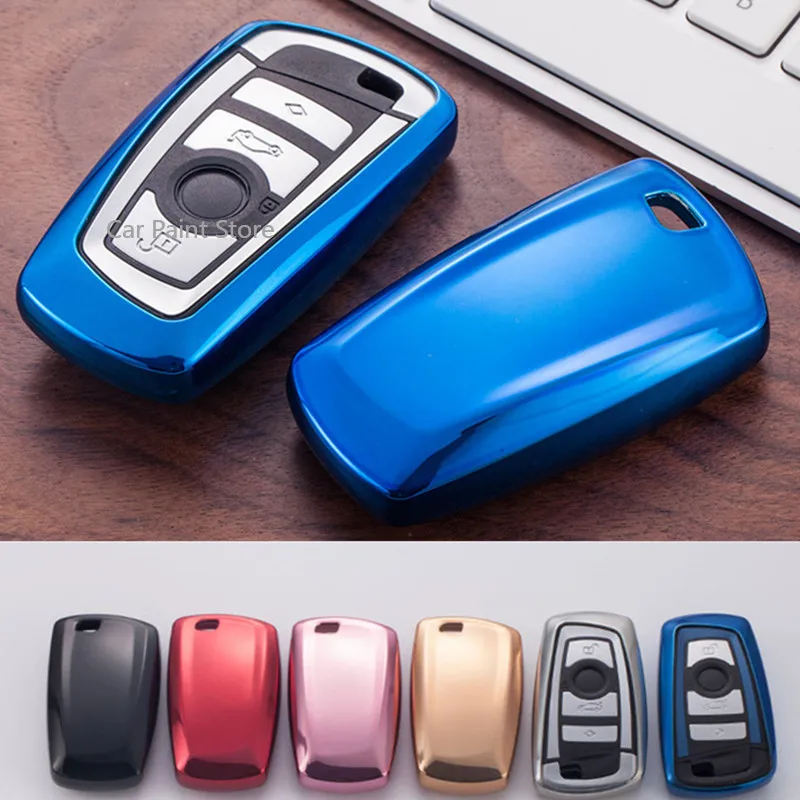 Car Key Case Cover for BMW 520 525 f30 f10 F18 118i 320i 1 3 5 7 Series X3 X4 M3 M4 M5 Car Styling Soft TPU Protection Key Shell