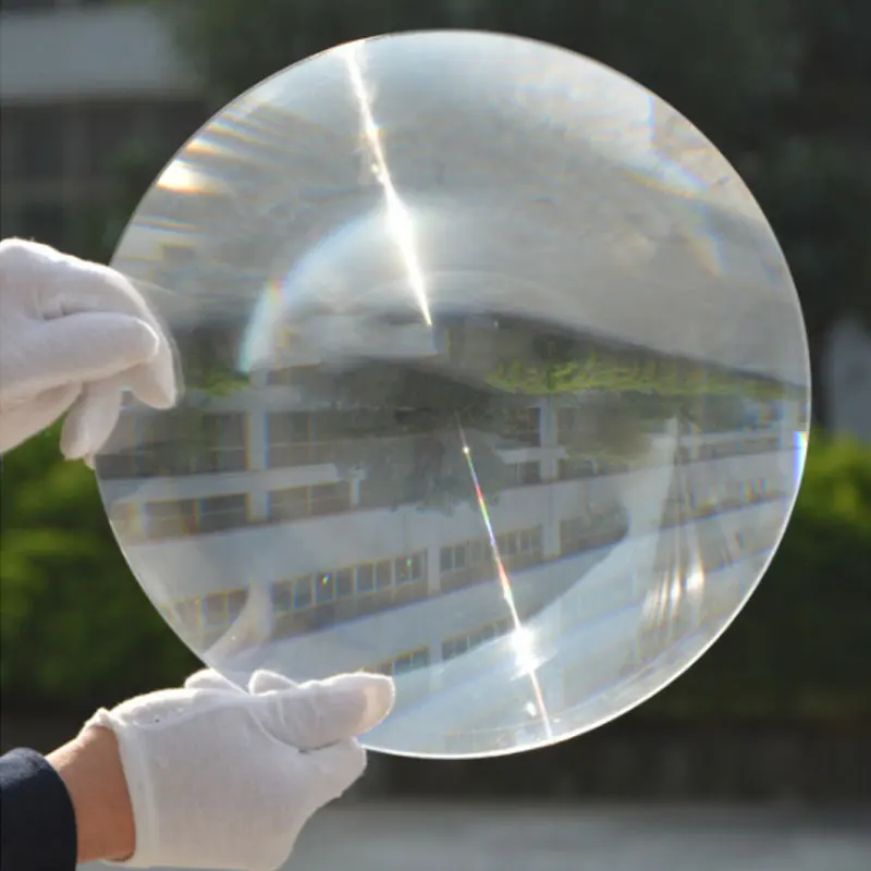 350mm Large Optical PMMA Fresnel Lens Focal Length 185mm 450MM 660mm 900mm Solar Concentrator Large Plastic Magnifying Glass 1pc