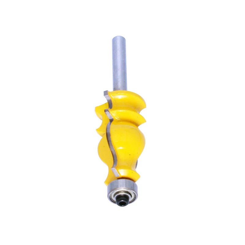 Imagem -04 - Chwjw-shank Architectural Moldagem Router Bit Carbide Escultura Fishtail Cortador Carpintaria Forma Cortador Ferramenta mm 1pc