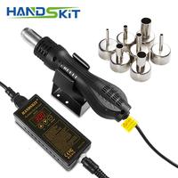 Handskit 8858 110V 220V Portable Constant Temperature BGA Rework Solder Station Hot Air Blower Heat Gun