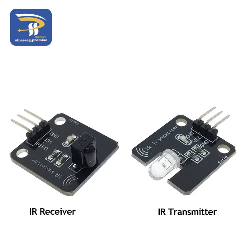 Modulo trasmettitore a infrarossi IR modulo sensore ricevitore a infrarossi digitale 38khz Ir per blocco da costruzione elettronico Arduino