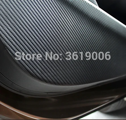 TOMMIA For Honda Jade 2013-2017 Car Inside Door Cover Scratch Protection Anti Kick Pads Carbon Fiber Stickers 4pcs