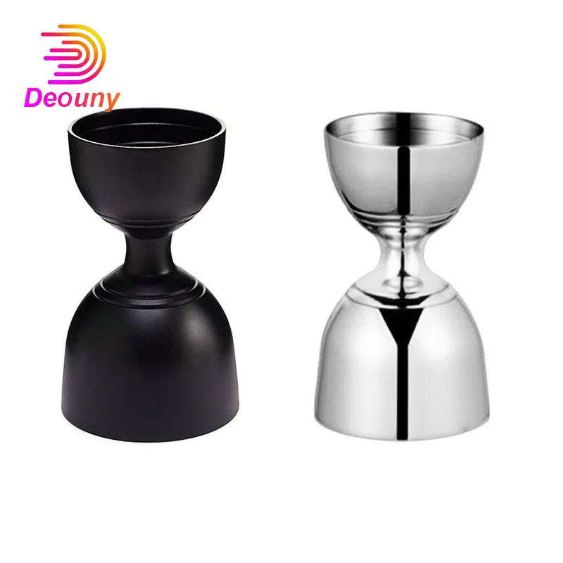 

DEOUNY Cocktail Jigger Barman Indian Style Wine Measuring Bartending Cup 30/60ml All For A Bar Tools The Bartender Supplies