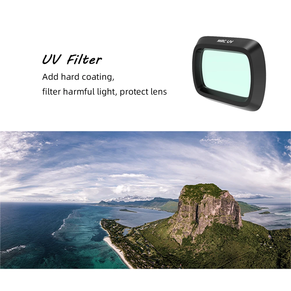 Motutech Filter Set Für DJI Mavic Mini / Mini 2 – MCUV, CPL, ND4, ND8, ND32
