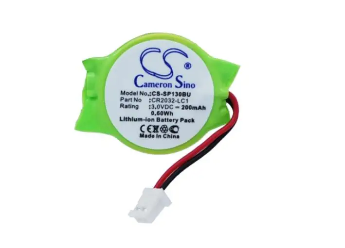 Cameron sino แบตเตอรี่ 200mah สำหรับ SONY Playstation 3 PS3 CR2032-LC1 CMOS/แบตเตอรี่สำรอง