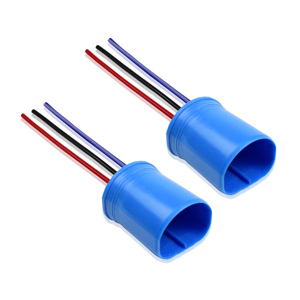 

2-10pcs HB1 9004 Male Plug Connector HB5 9007 H/L Car Headlight Socket Adapter Wiring Harness Copper Core Cable 3 Pins
