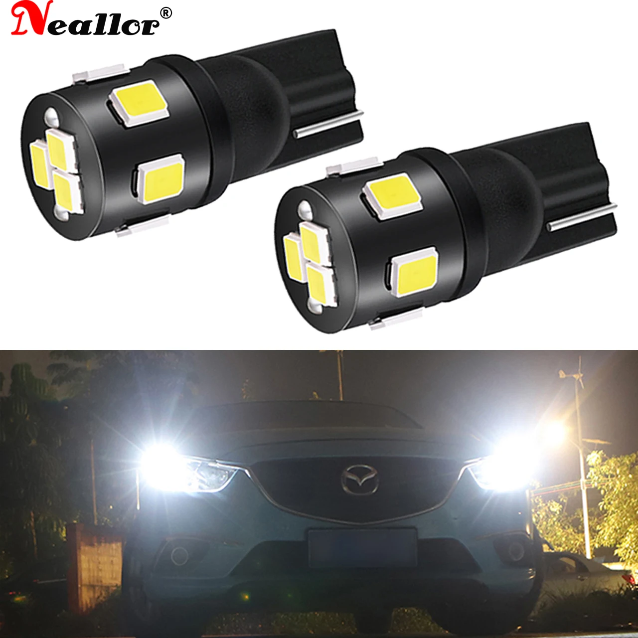 2X W5W Led T10 Bulb…