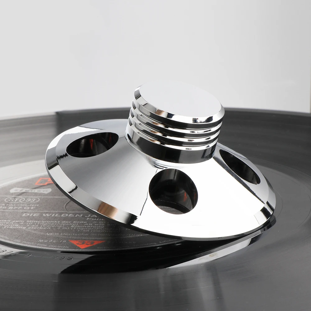 Preffair LP107S  Audio LP Vinyl Turntables Metal Disc Stabilizer Record Player Weight Clamp HiFi