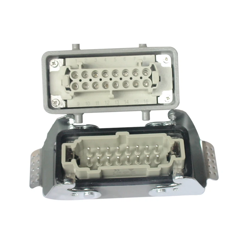 

SYJ15 Rectangular Heavy Duty Connector 5-pin 10-pin 16-pin 24-pin Temperature Control Connection