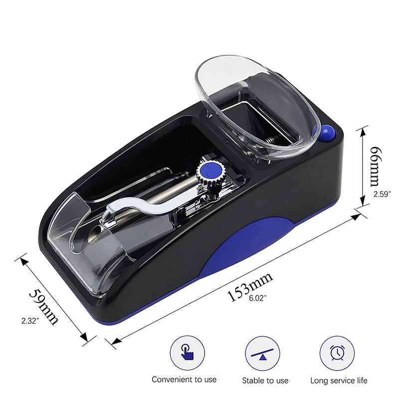 Electric Easy Automatic Tobacco Cigarette Rolling Machine Tobacco Injector Cigarette Maker Roller Smoke Accesoires