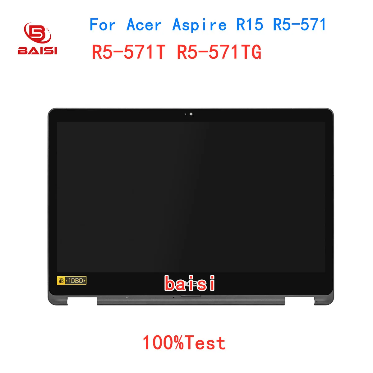 LCD screen for acer aspire r with touch sensor, cell phone spare part, LCD display