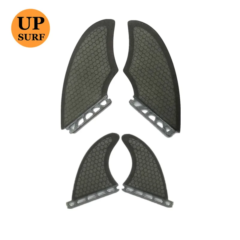 

UPSURF GX rear fin（Foil: 0/50）Double Tabs/Single Tabs quad fins keel fins Fiberglass Surfboard Fin surfboard accessories