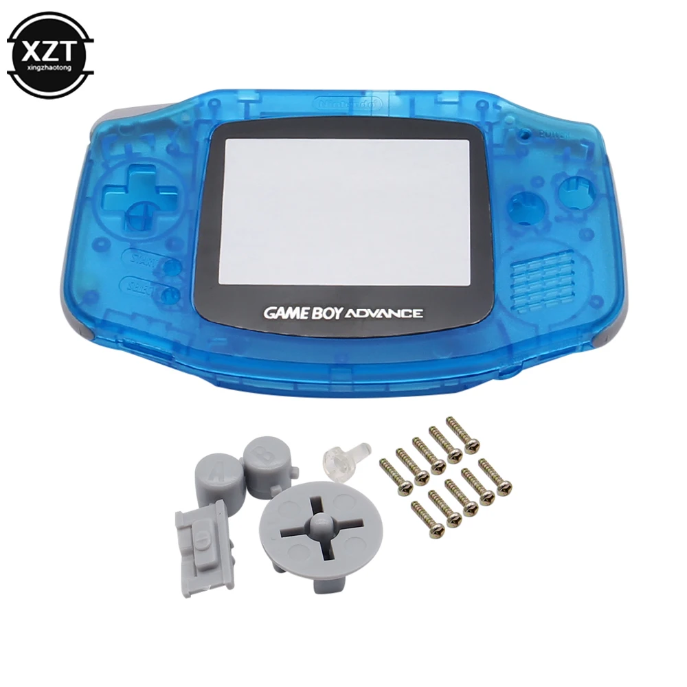 Bunte Gehäuse Shell für Nintendo Gameboy GBA Shell Harte Fall Mit Bildschirm Objektiv Ersatz für Gameboy Advance Konsole Gehäuse