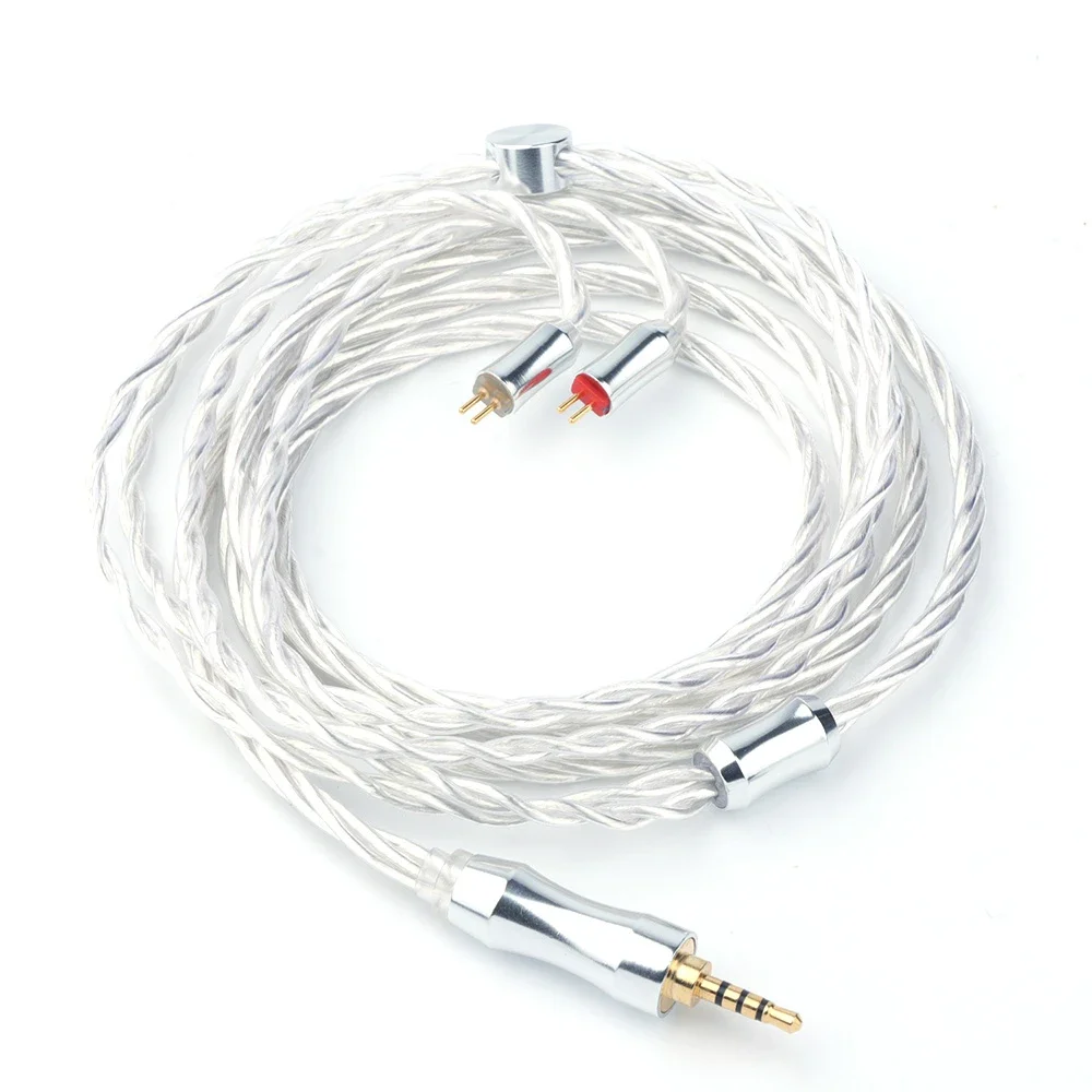 THIEAUDIO EST Cable 26AWG Litz 5N OCC Silver Plated 100 Wire 4 Core Cable for Monarch Clairvoyance IEM