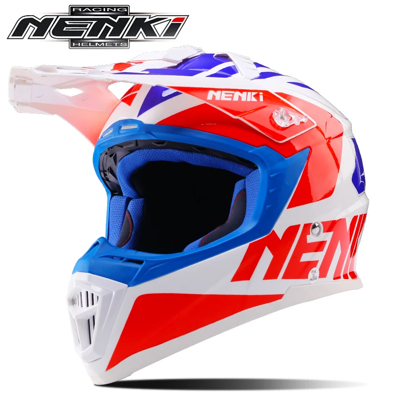 New NENKI 316 Motorcycle Helmet High-end Off-road Helmet Racing Helmet FRP Ultralight Helmet aa