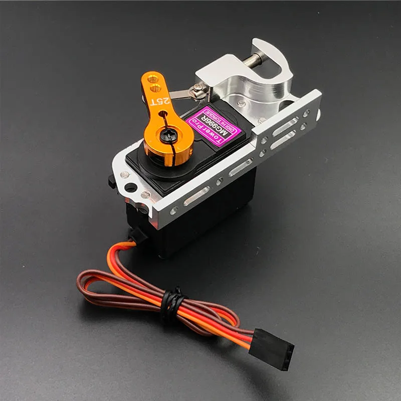 Servo Parabolische Schakelaar Apparaat Luchtvoertuig Gooi Apparaat Tarot Dispensers Met Servo Arm Voor Afstandsbediening Auto Drone MG996