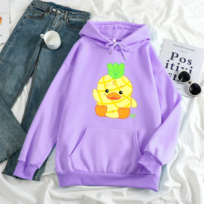 

Kpop Pineapple Chicken Men's/Women's Hoodie Hip Hop Casual Plus Velvet Fashion Pullover Streetwear Unisex Harajuku Tee Top