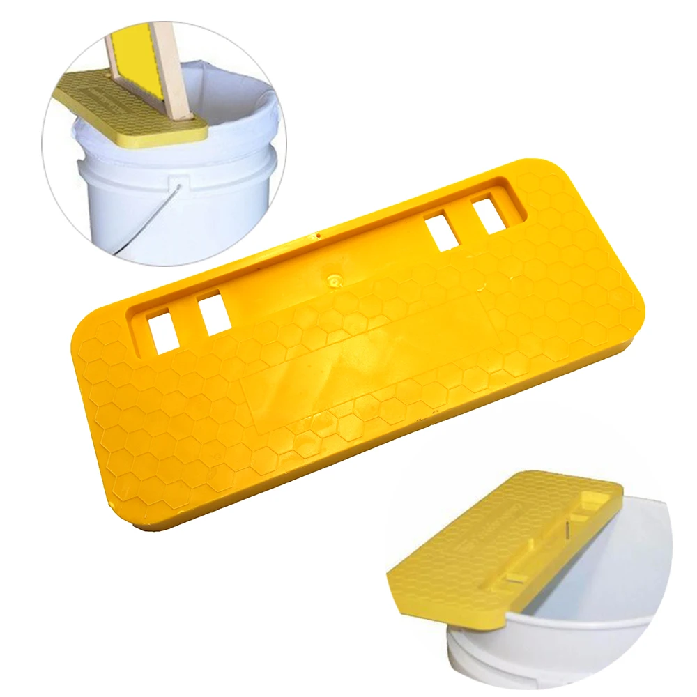 1SET Beekeeping Honey Comb Capper Plastic 5 Gallon 20L Barrels Cut Lifter Support Plate Wax Cover Bees Tools Supplies Equipment