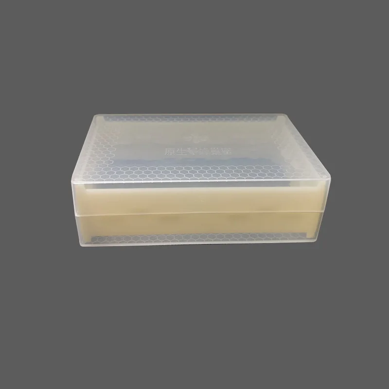 1Pcs Beekeeping Tool 500g Honey Cassette Transparent Plastic Nest Honey Nest Honey Box Nest Removable Clean And Sanitary