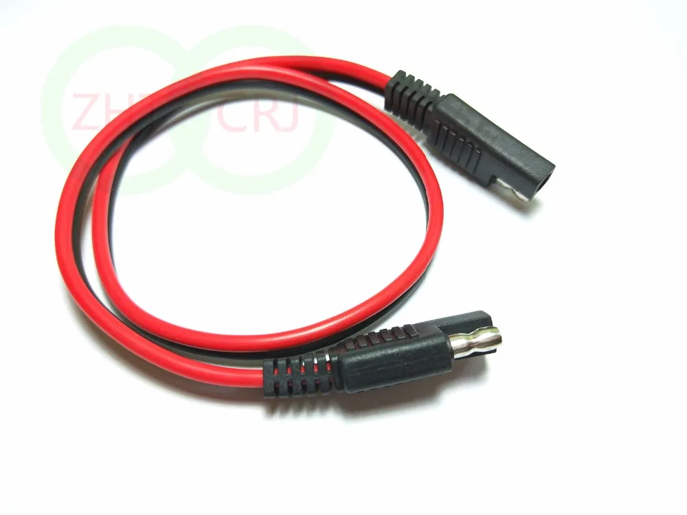 Imagem -03 - Cabo 50cm Sae para Sae 14awg dc Conector de Energia Automotiva Adaptador Novo 10 Peças Lote