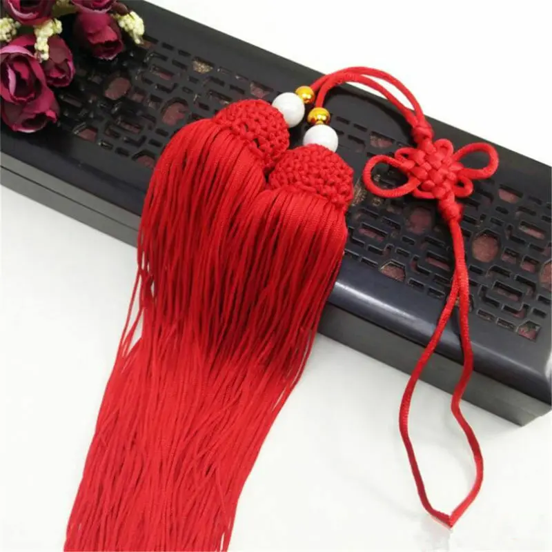 Chinese Knot Tassel Decor For Taiji Sword Kung Fu Martial Arts Drama Accessory