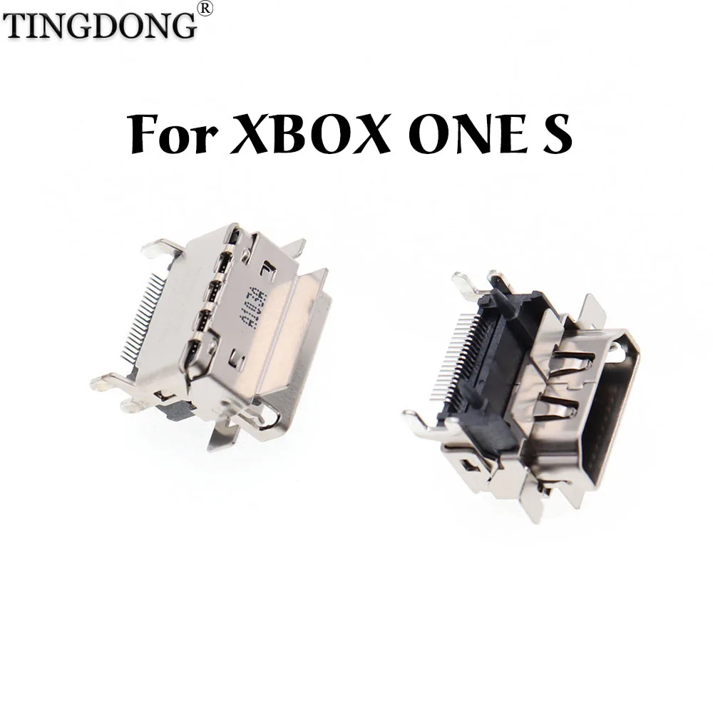 1PCS 1080P HDMI -compatible Socket Port Parts Replacement for XBOX ONE S SLIM Motherboard Repair