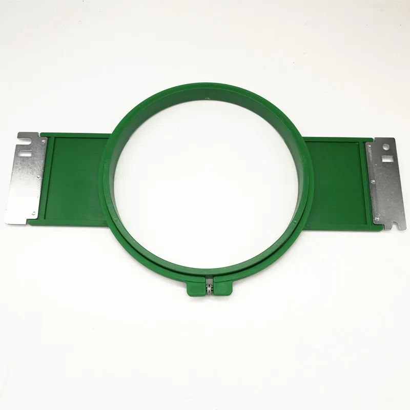 Telai per macchine da ricamo Tajima Green Hoops di alta qualità dimensioni rotonde 180mm larghezza braccio 355mm