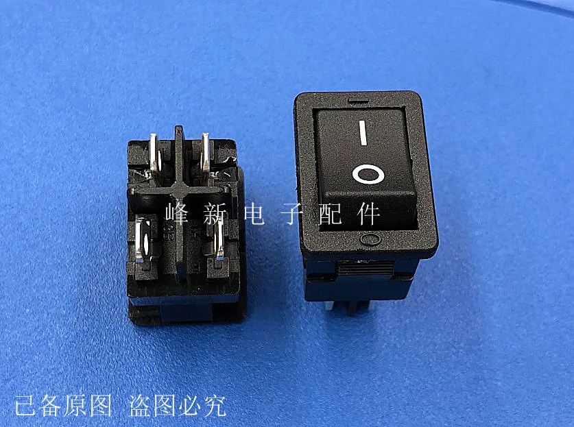 5 Buah Kualitas Taiwan MR Rocker Saklar Rocker 2 Gigi 4 Kaki Beralih 12A125V Daya Rocker Switch 10A250V