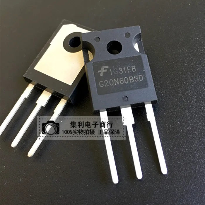 10PCS/Lot   G20N60B3D HGTG20N60B3D  IGBT TO-247 600V 40A