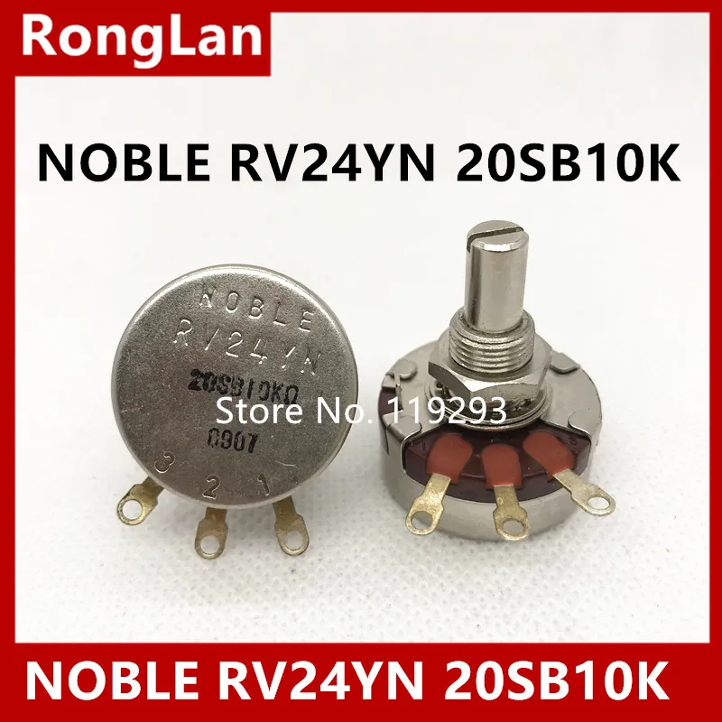 

[BELLA]The original imported Japanese NOBLE RV24YN 20SB10K Empire import potentiometer 10K-5PCS/LOT